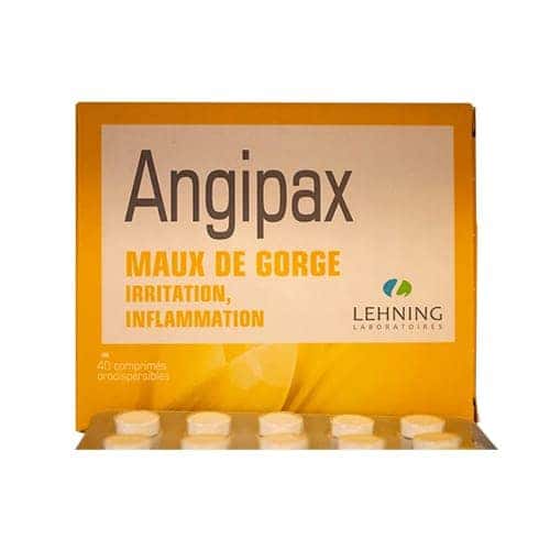 Lehning Angipax 40 Tabs (irritation & Inflammation)