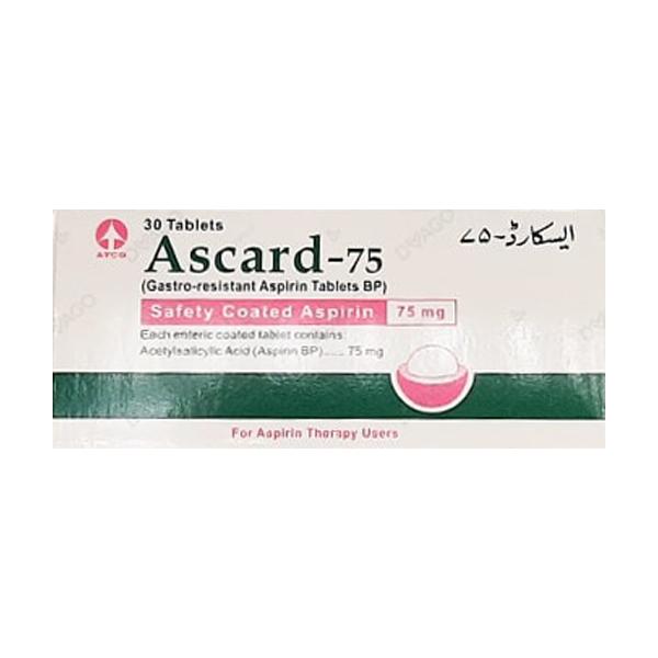 Ascard Tabs [75 Mg]