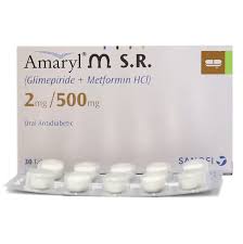 Amaryl M.S.R 2/500mg Tablet