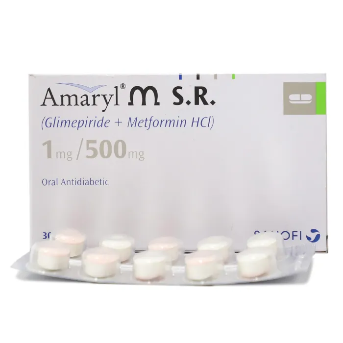 Amaryl M.S.R 1/500mg Tablet