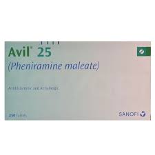 Avil 25mg Tablet