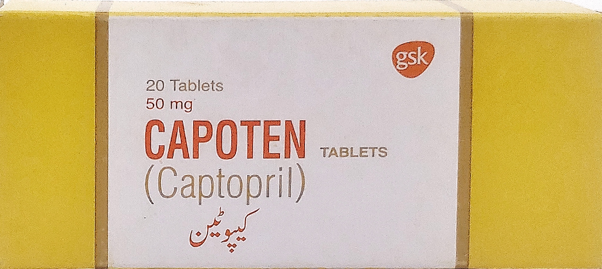 Capoten 50mg Tablet