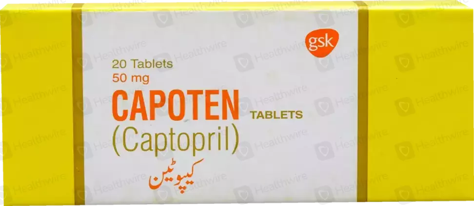 Capoten 50mg Tablet