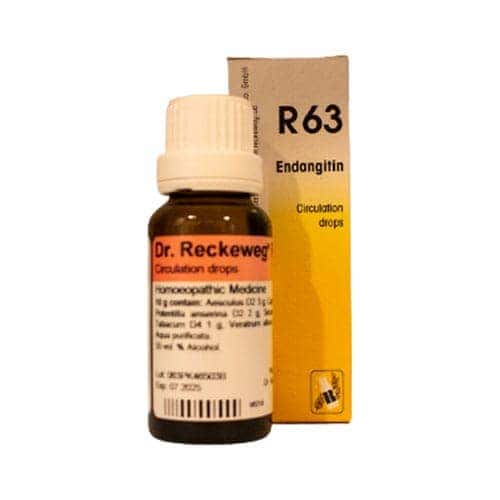 Reckeweg Endangitin 63 Drops 22ml (impaired Circulation)