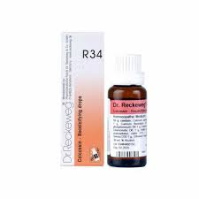 Reckeweg Calcossin 34 Drops 22ml (fragility Of The Bones)