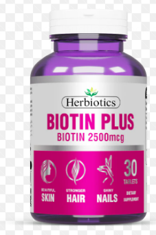 Herbiotics Biotin Plus 2500 Mcg (For Skin Hairs And Nails)