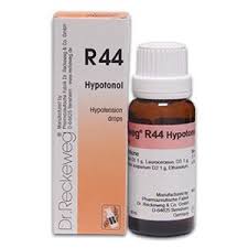 Reckeweg Hypotonol 44 Drops 22ml (blood Circulation Disorder)