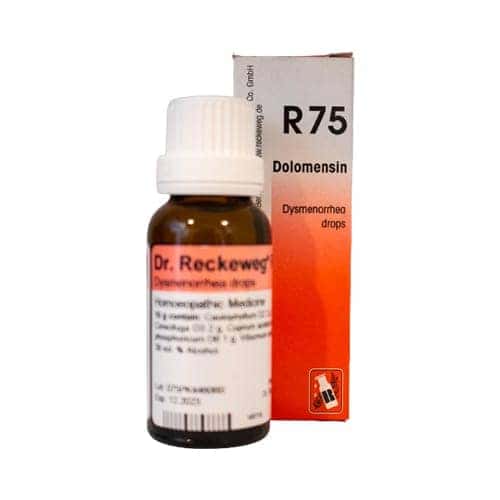 Reckeweg Dolomensin 75 Drops 22ml (dysmenorrhea, Painful Menstruation)