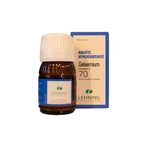 Lehning Gelesemium Complex 70 Drops 30 Ml (emotional Anxiety, Stress And Phobias)