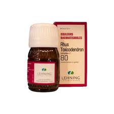 Lehning Rhus Toxicodendron Complex 80 Drops 30 Ml (Rheumatic Pains)