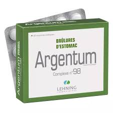 Lehning Argentum 98 Complex Tablets (digestive Problems, Heart Burn , Acid Reflux)