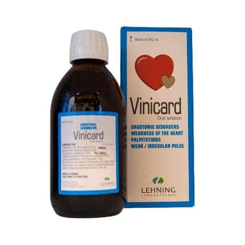 Lehning Vinicard 250 Ml (weakness Of Heart, Palpitation, Irregular Pulse)