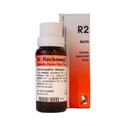 Reckeweg Aurin 2 Drops 22ml (cardiac Dyspnea, Cardiac Tonic)