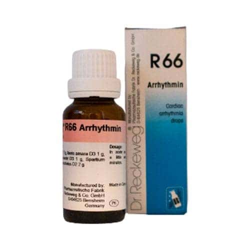 Reckeweg Arrhythmin 66 Drops 22ml (cardiac Arrhythmia,myocardial Infarction)