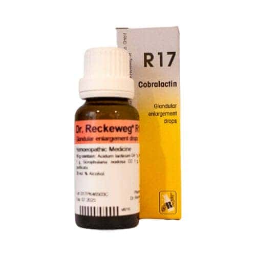 Reckeweg Cobralactin 17 Drops 22ml (glandular Enlargement,tuberculous Ulceration)