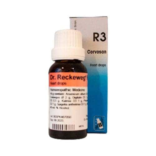 Reckeweg Corvosan R3 Drops (Heart Drops, Cardio Tonic)