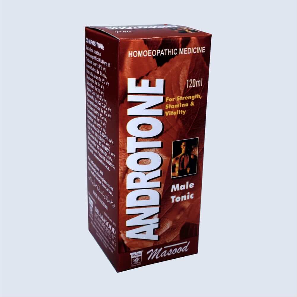 Dr Masood Androtone Syrup 120ml (Male Hormonal Imbalance, Male Infertility, Male Sexual Debility)