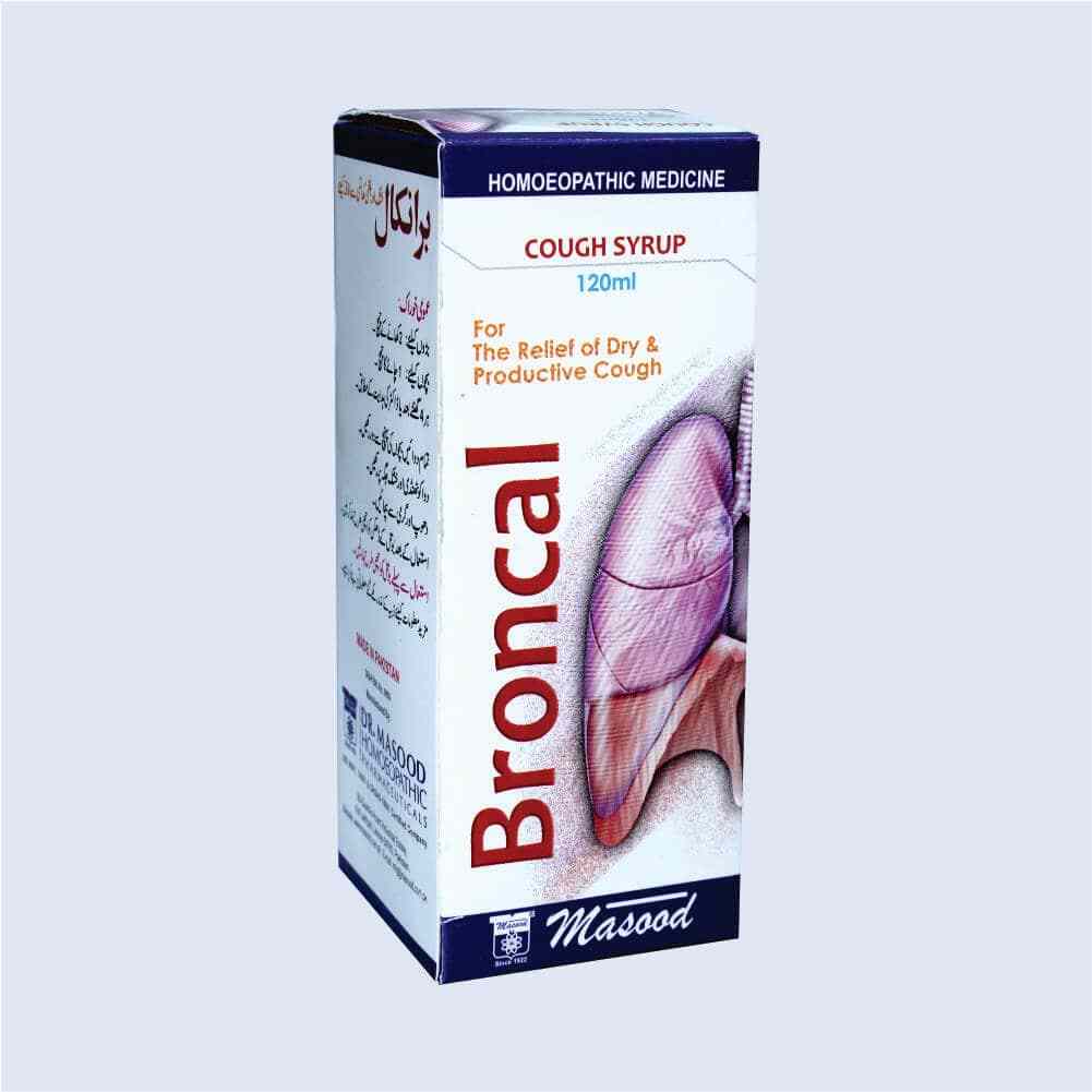 Dr Masood Broncal Syrup (dry And Productive Cough) 120ml