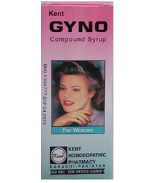Kent Gyno Comp. Syrup 120ml (premature And Profuse Menses, Breasts Swollen And Nipples, Leucorrhea)