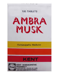 Kent Ambra Musk Tablets 100s (sexual Debility , Seminal Vasculitis, Night Time Ejaculation With Stool)