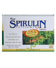 Kent Spirulin Supplement Capsules 30s (protein & Vitamin Supplement)