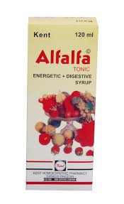 Kent Alfalfa Tonic Syrup 120ml (digestion, Energy Tonic)