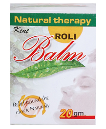 Kent Roli Balm Ointment 20gm (blocked Noses, Headache And Muscular Aches Due To Cold, Cough)