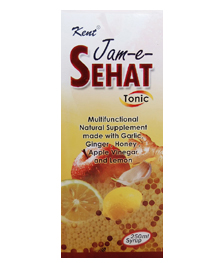 Kent Jam-e-sehat (garlic, Ginger & Lemon) 250ml (improves Physical And Mental Health)