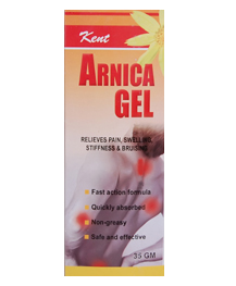Kent Arnica Gel 35gm (pain Relief, Swelling, Bruises)