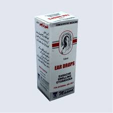 Dr Masood Ear Drops 10ml (Cerumen (ear Wax), Ear Infection Otorrhœa (ear Discharge), Tinnitus)