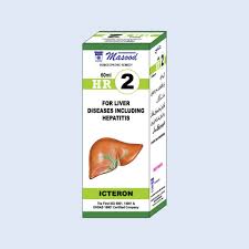 Dr Masood Hr-02 (icteron) 60ml (cholelithiasis, Hepatitis, Hepatomegaly, Jaundice, Liver Cirrhosis, Liver Troubles)