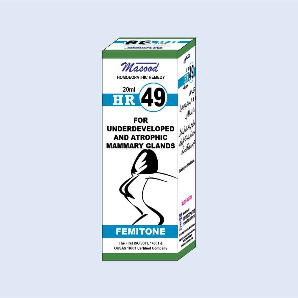 Dr Masood Hr-49 (femitone) 20ml (Undeveloped Mammary Glands,enhancement Of Breasts)