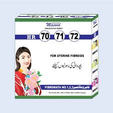 Dr Masood Hr-70-71-72 (fibromata 1,2,3) 20ml (heavy Uterine Bleeding,heaviness Symptoms In Lower Abdomen)