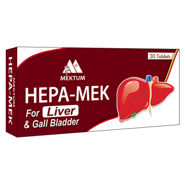 Mektum Hepa Mek 15% 30 Tablets (liver & Gall Bladder Disorder)