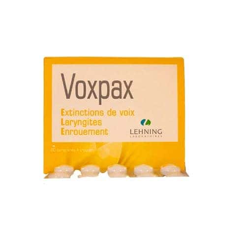 Lehning Voxpax 45 Tabs (hoarseness ,abnormal Voice Changes)