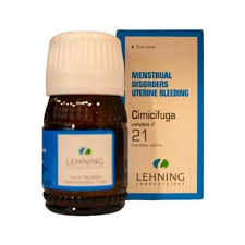 Lehning Cimicifuga Complex 21 Drops 30 Ml (menstrual Problem And Uterine Bleeding)