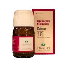 Lehning Kalmia Complex 18 Drops 30 Ml (headache & Neuralgia)