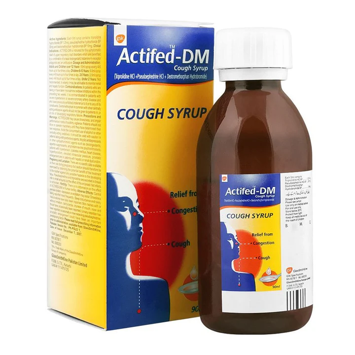 Actifed-DM 90ml Syrup