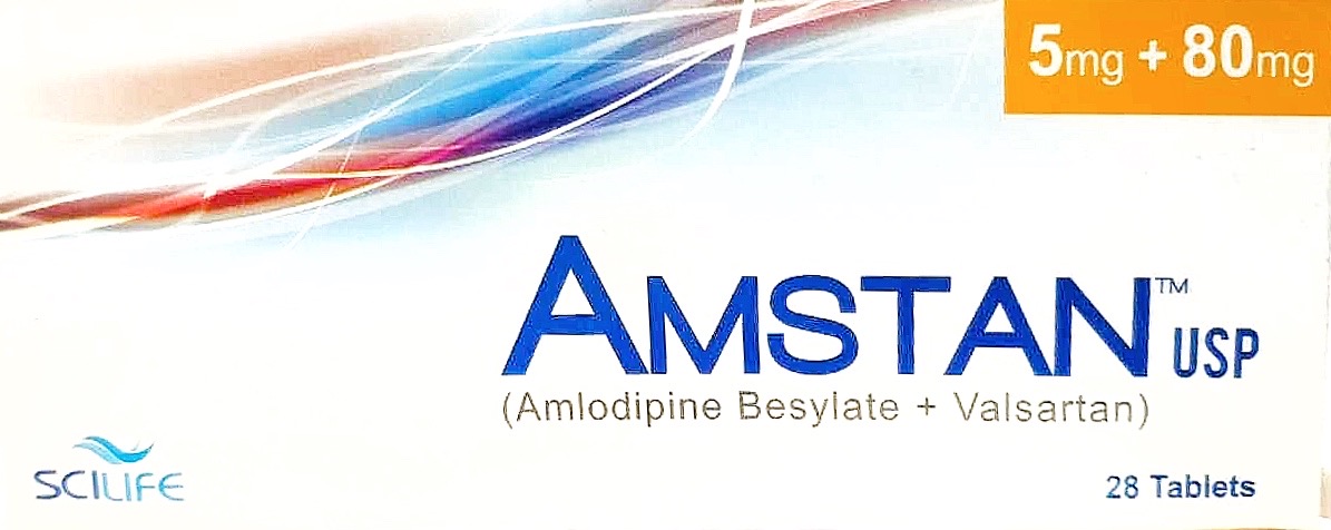 Amstan 5/80mg Tablet