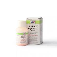 Keflex 250mg 60ml Suspension