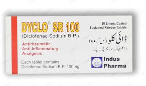 Dyclo SR 100mg Tablet