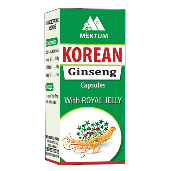 Mektum Korean Ginseng 30cap (sexual Wellness, Sexual Stimuli)