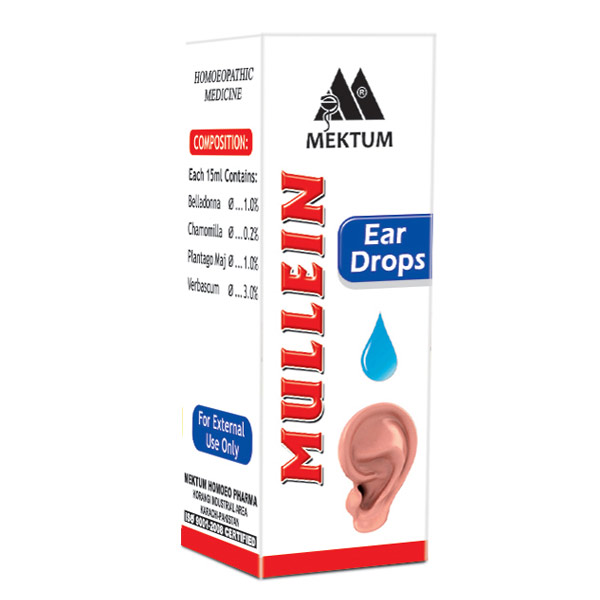 Mektum Mullein Ear Drops 15ml (ear Drops)