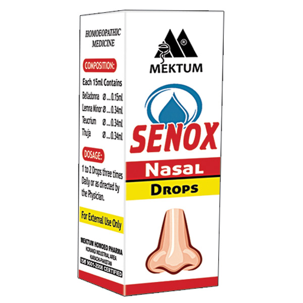 Mektum Senox Nasal Drops 15ml (nasal Drops)