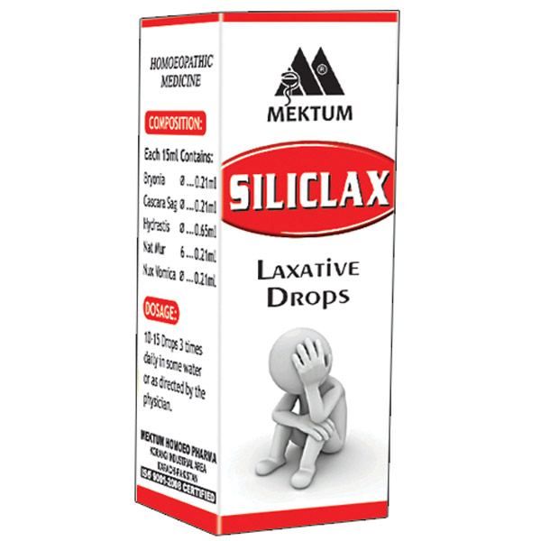 Mektum Siliclax Drops 15ml (laxative Drops, Constipation)