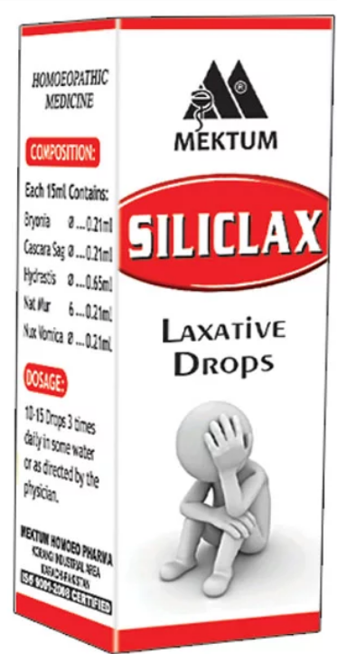 Mektum Siliclax Drops 15ml (laxative Drops, Constipation)