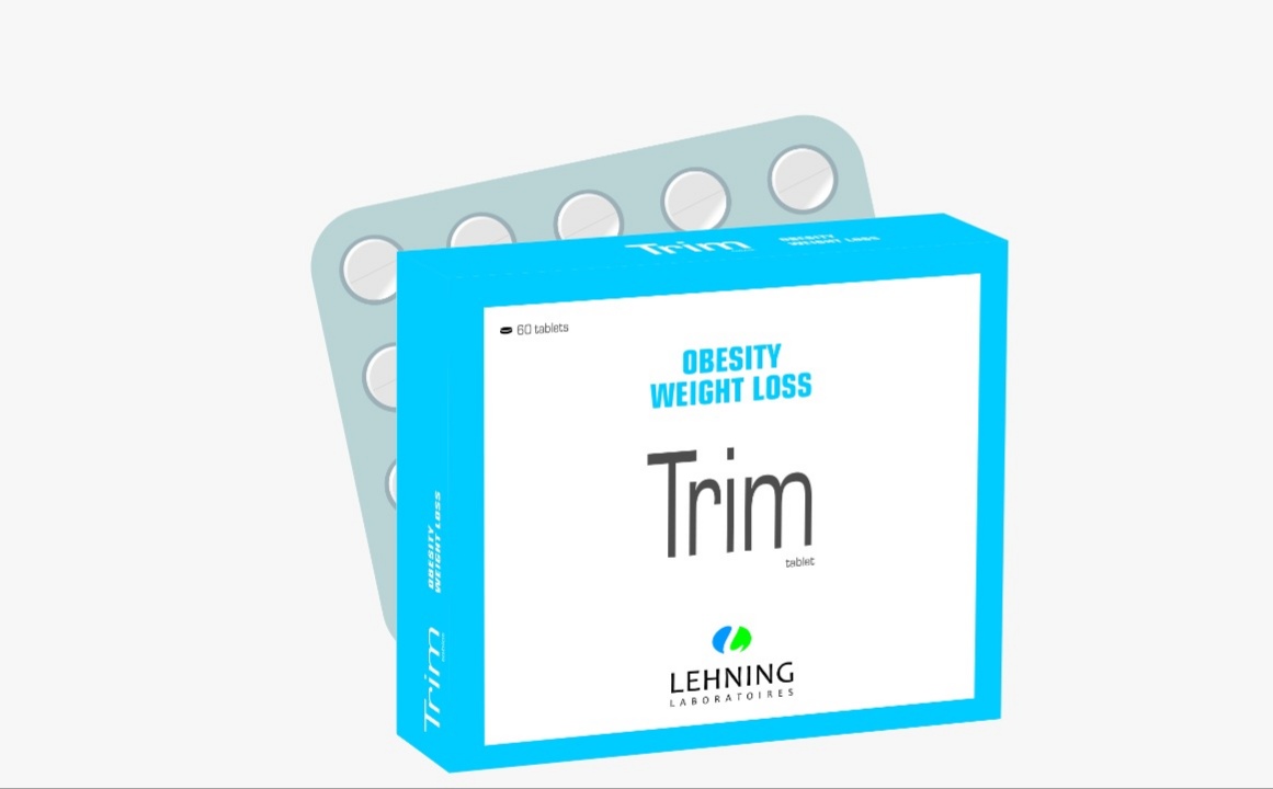 PACK OF 2 - Lehning Trim 60 Tablets (obesity and weight loss)