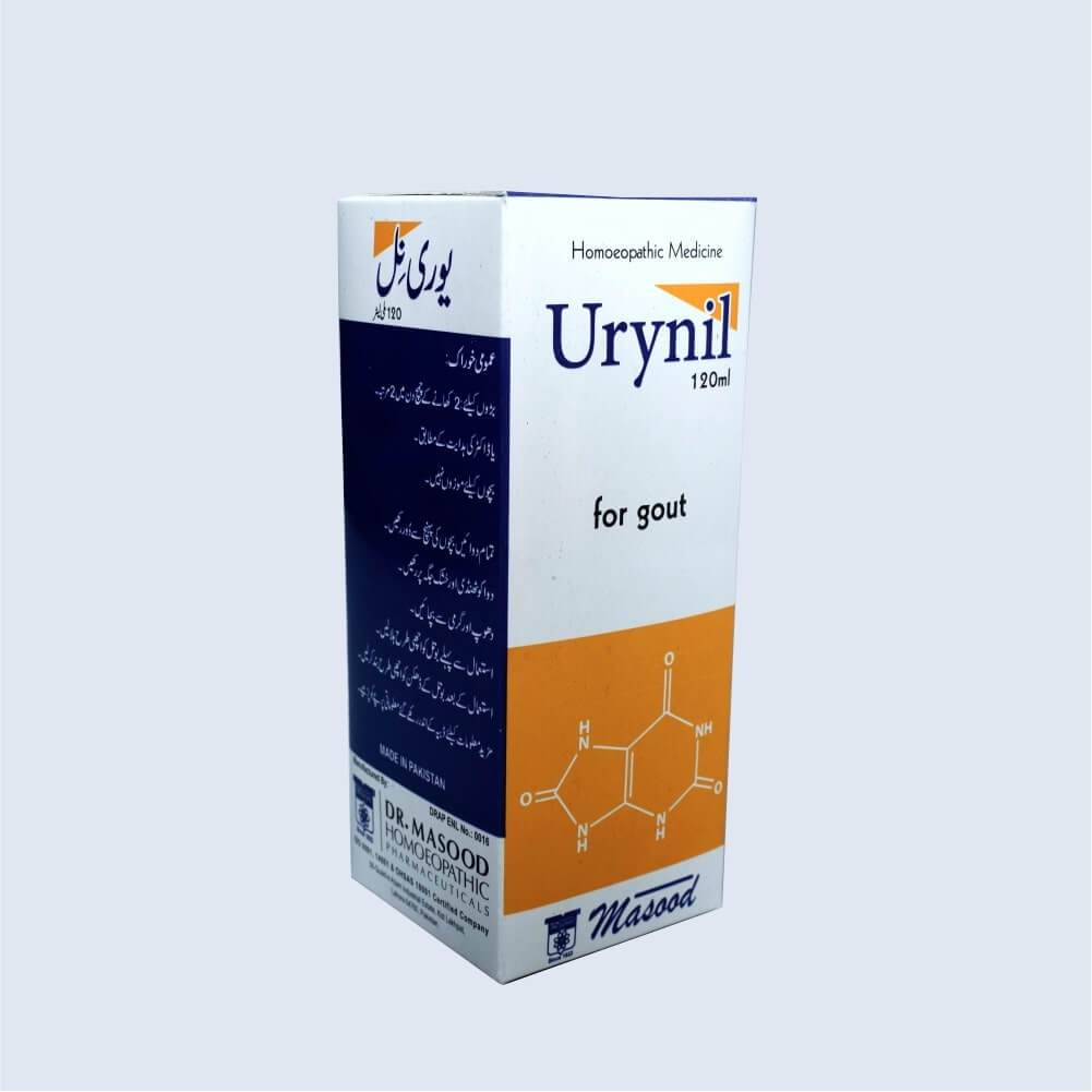 Dr Masood Urynil Syrup 120ml (Arthritis, Gout, Hyperuricemia)