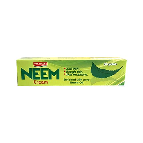Paul Brooks Neem Cream 20 Gms (skin Ailments)