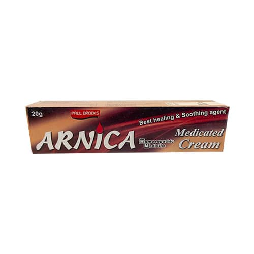 Paul Brooks Arnica Cream 20gms (internal Wounds And Sports Injuries)
